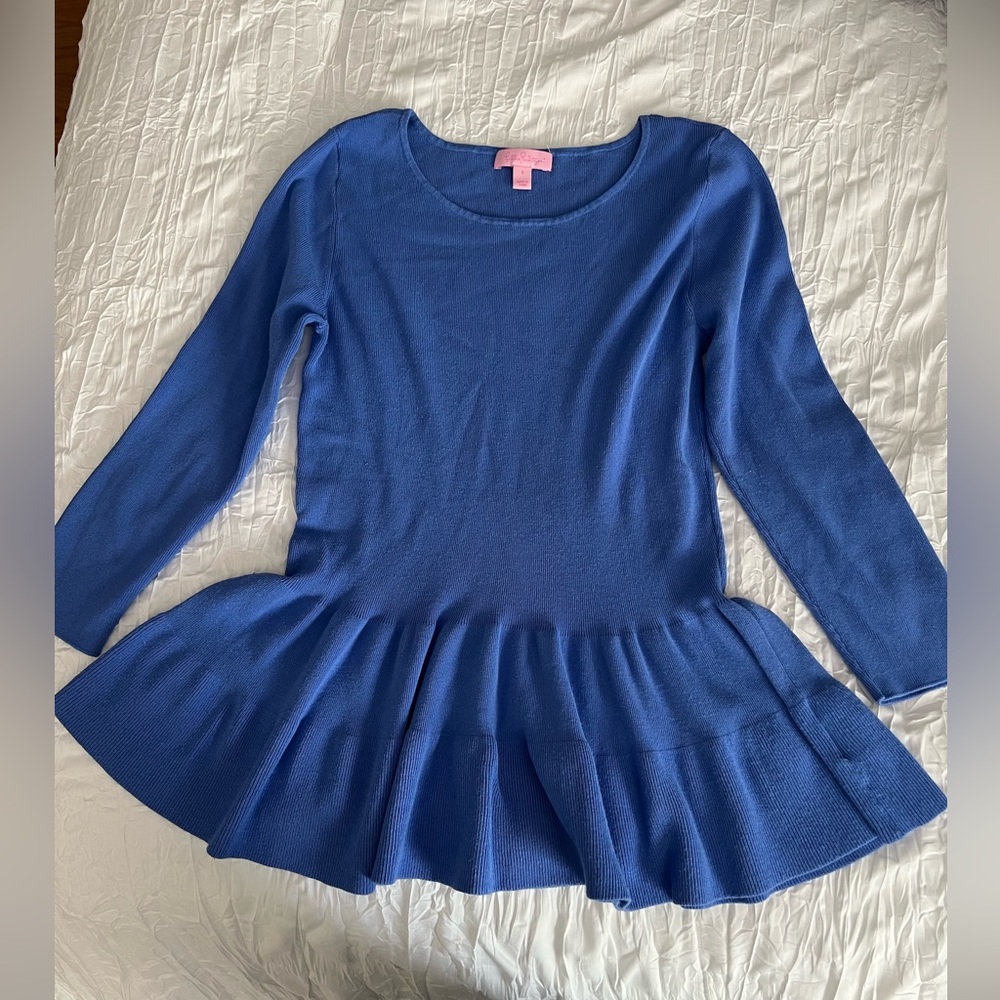 Lilly peplum sweater